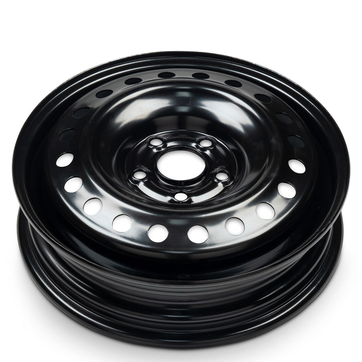 16 Inch Black Steel Rim J3834