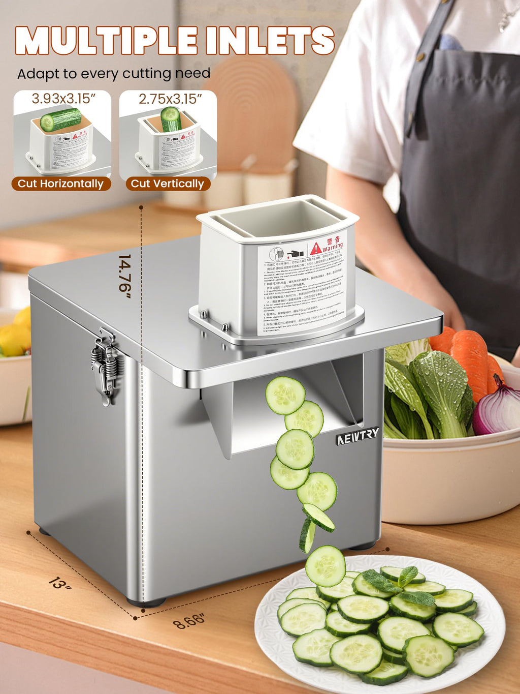 4 in 1 Electric Vegetable Processor H5802