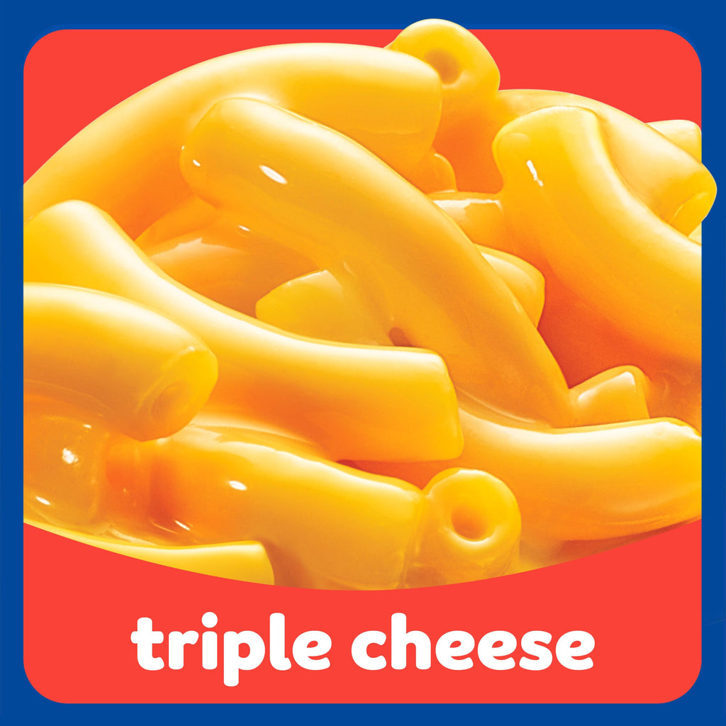 Triple Cheese Mac and Cheese 4 Microwaveable Cups O50909