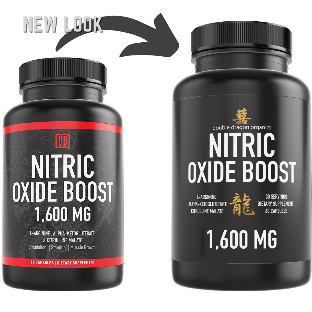 Nitric Oxide Booster Supplement 1600mg 60 Count C306