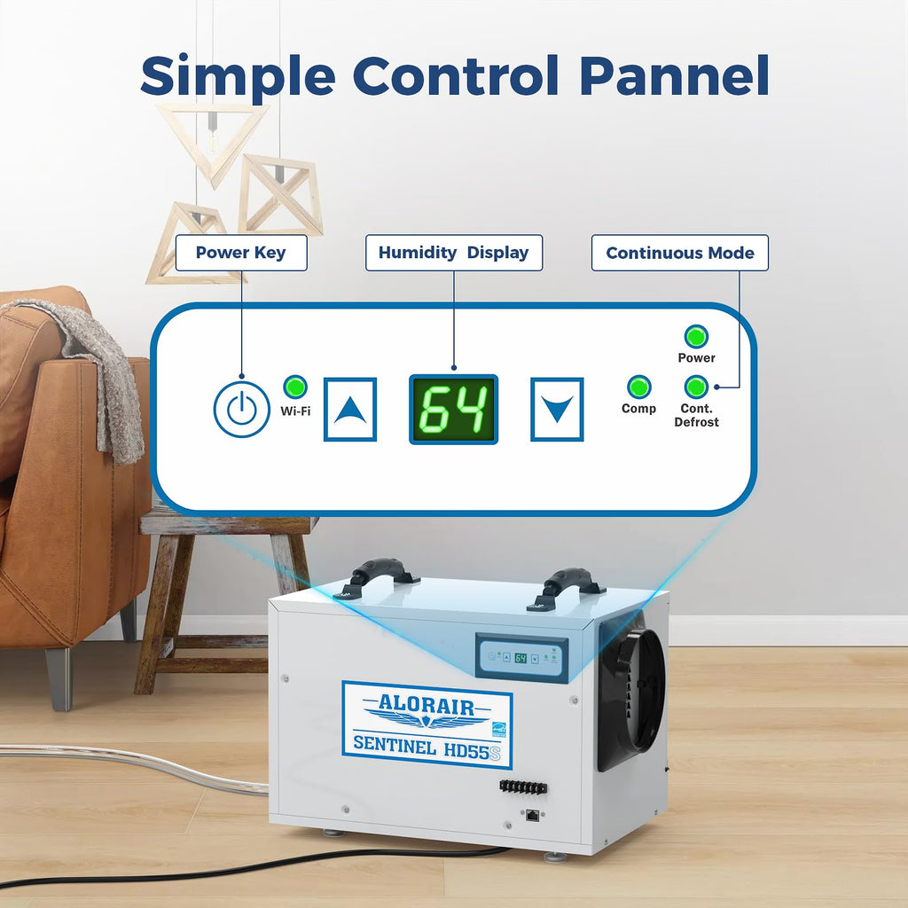 120 Pints Wi-Fi Dehumidifier P314