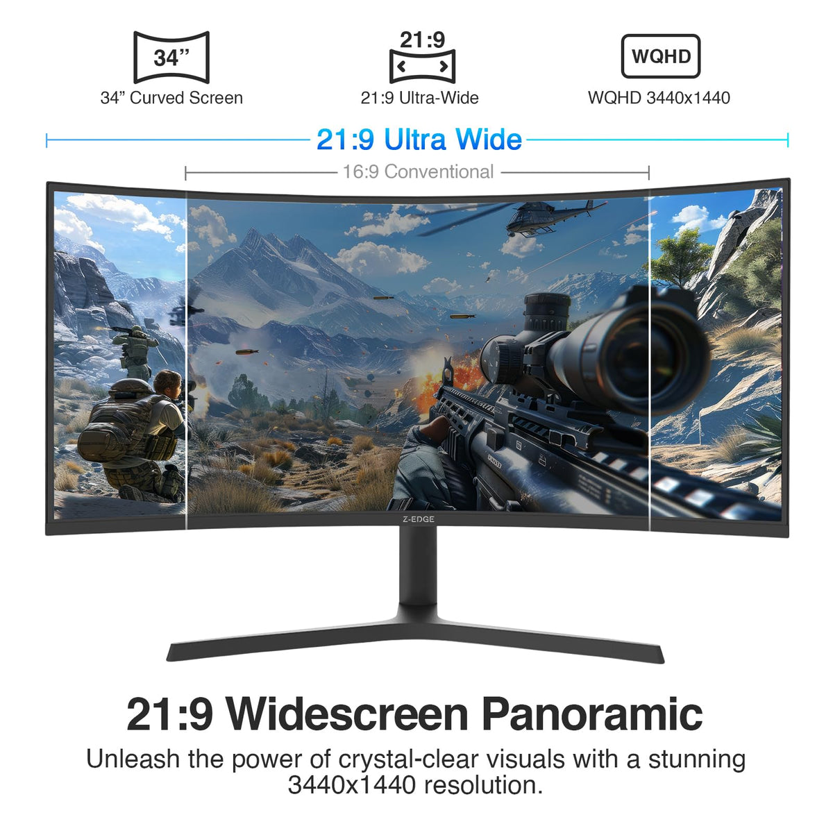 34 inch Curved Gaming Monitor T656