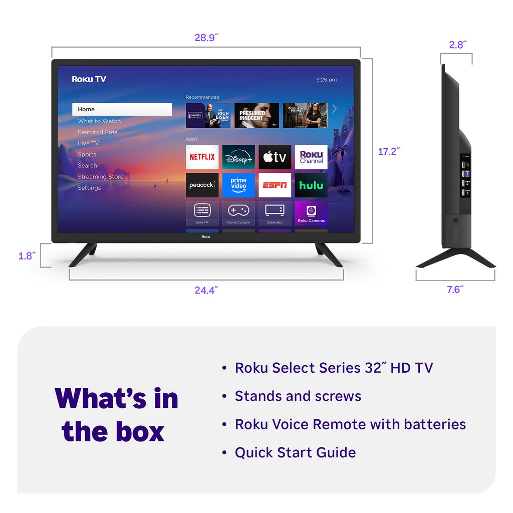 32-Inch 720p HD LED Smart TV M513