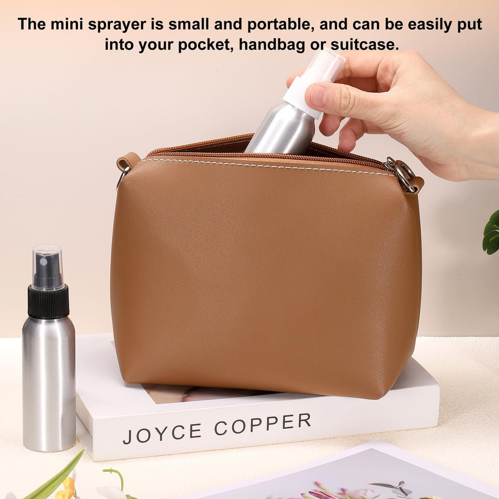 80ml Aluminum Fine Mist Spray Bottles E51917