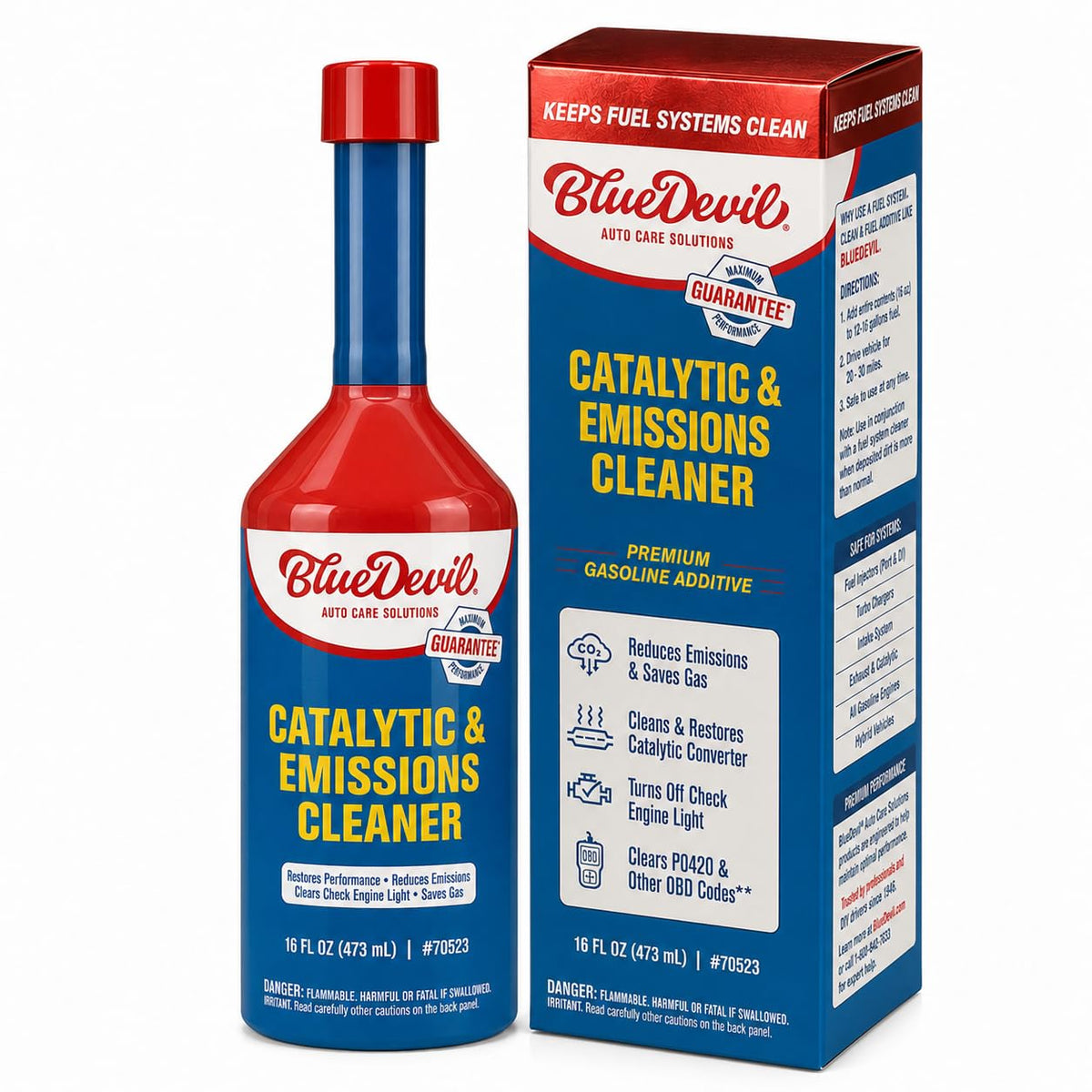 16 oz. 6 Pack Catalytic & Emission System Cleaner P673148