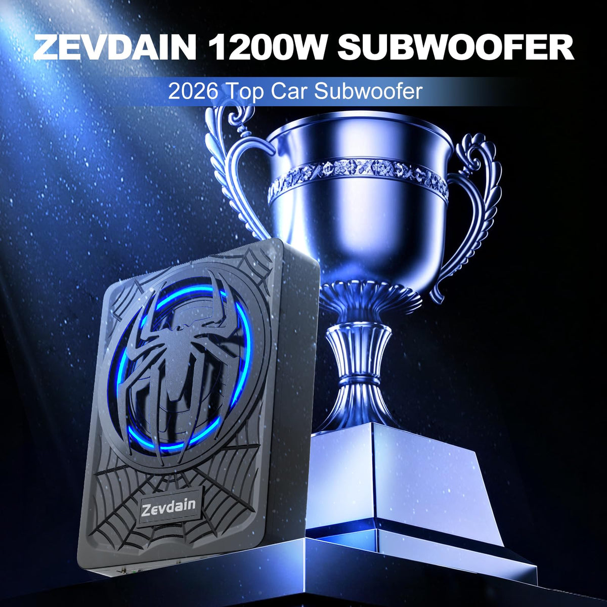 1200w Underseat Subwoofer with Amp U91931