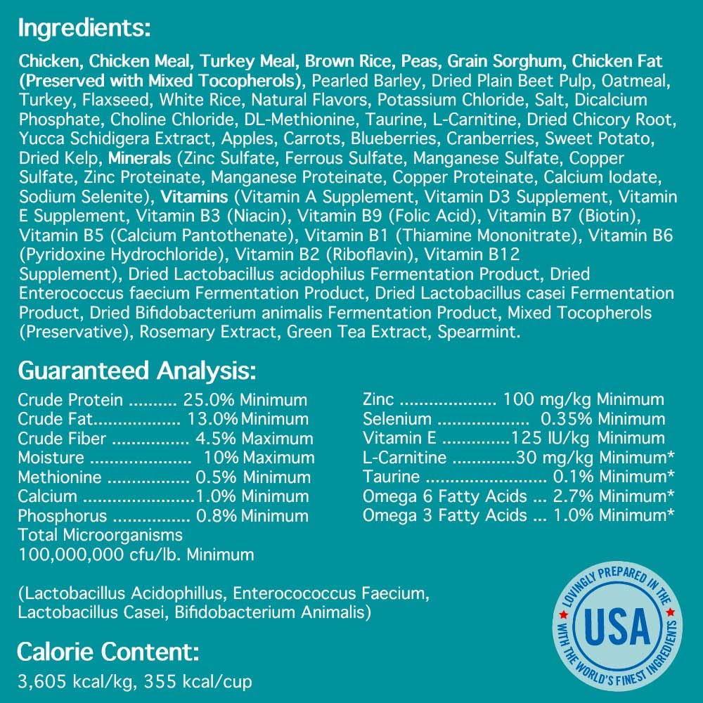 Chicken Brown Rice & Turkey Dry Dog Food 13.5lb Z219276
