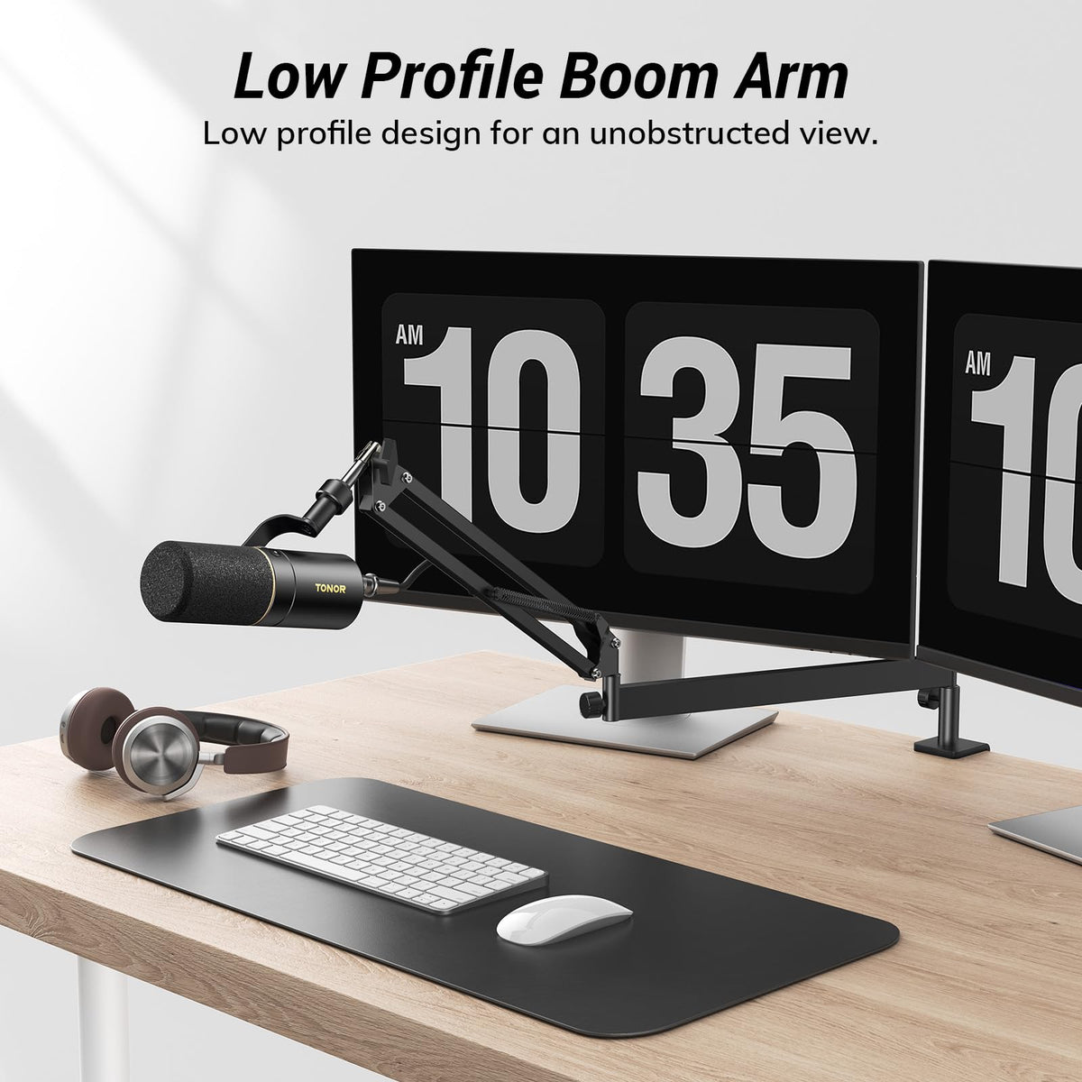 USB Condenser Microphone with Boom Arm B848