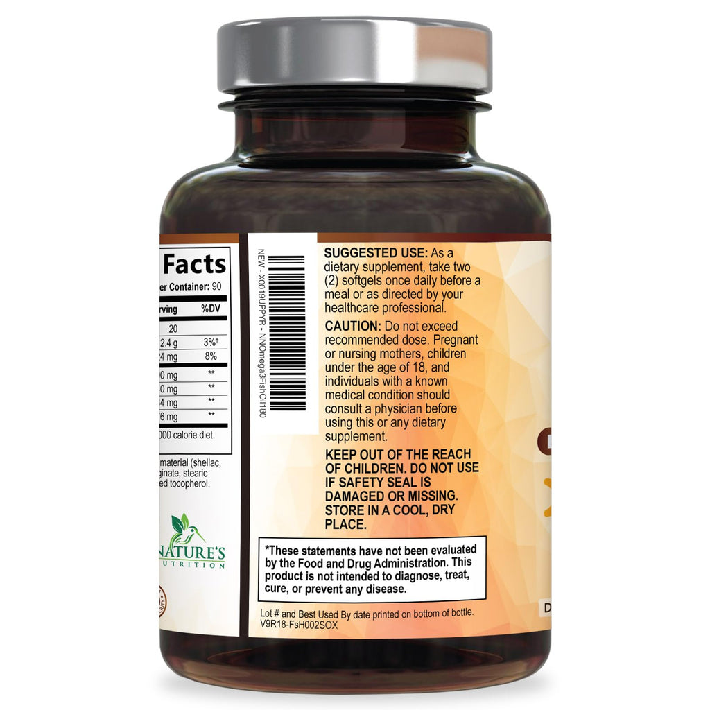 Omega 3 Fish Oil 2400mg Softgels P51397