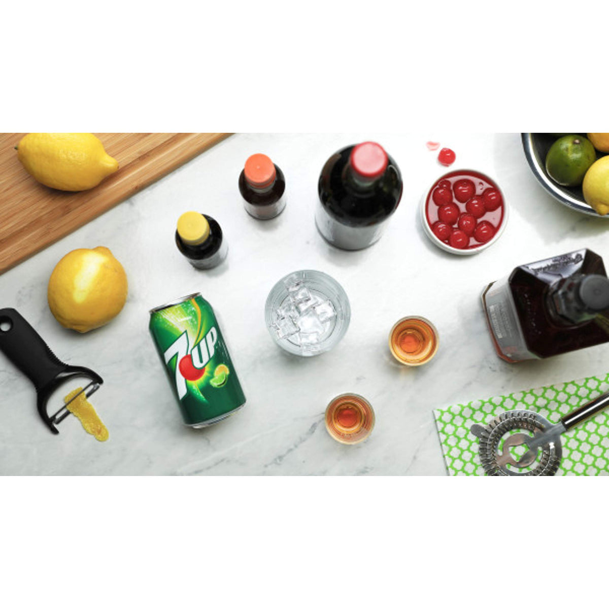 Zero Sugar 7-Up Soda, 12 Oz (Pack of 24) R442513