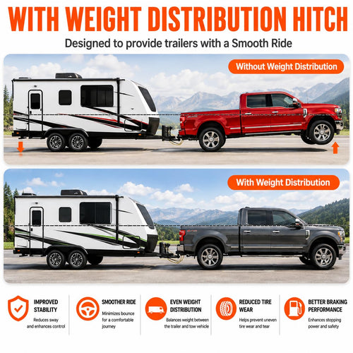 1,000 lb Weight Distribution Hitch with Sway Control V728301