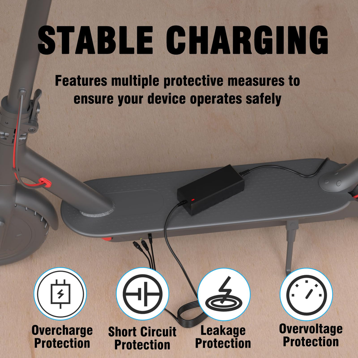 42V 2A Charger for 36V Lithium Battery B426
