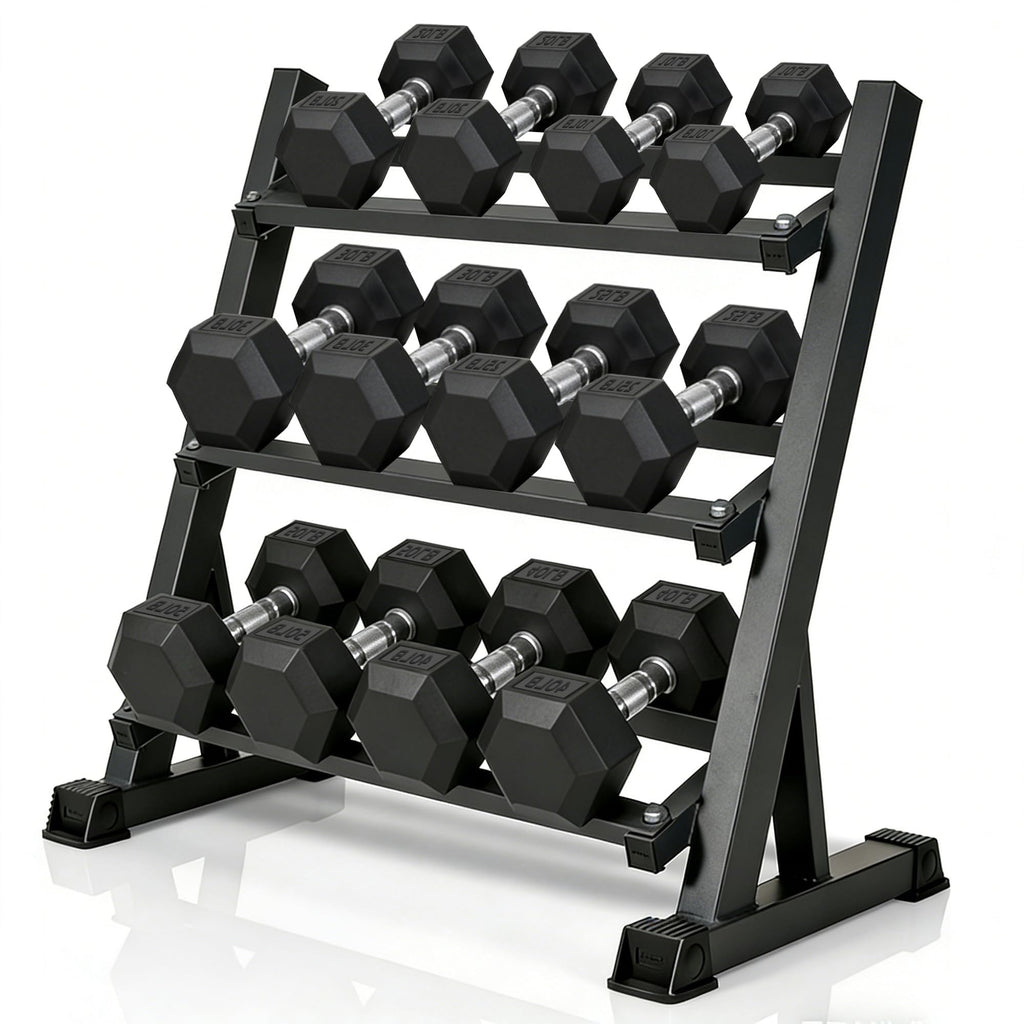 Dumbbell Set with Rack X847187