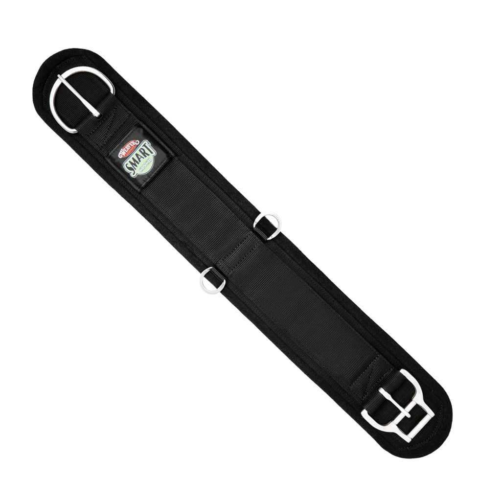 Black 36-Inch Nylon Felt Lined Straight Cinch O694