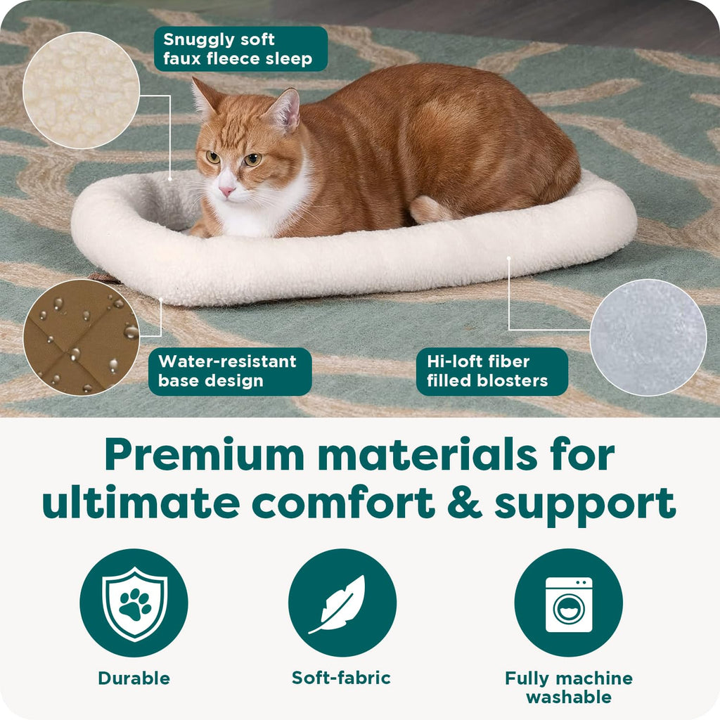 Extra Small Sherpa Fleece Dog Bed E297
