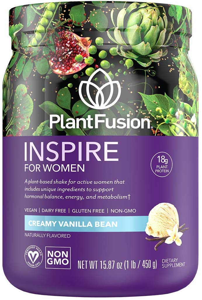 Plant Protein Powder Creamy Vanilla Bean 1 lb T988