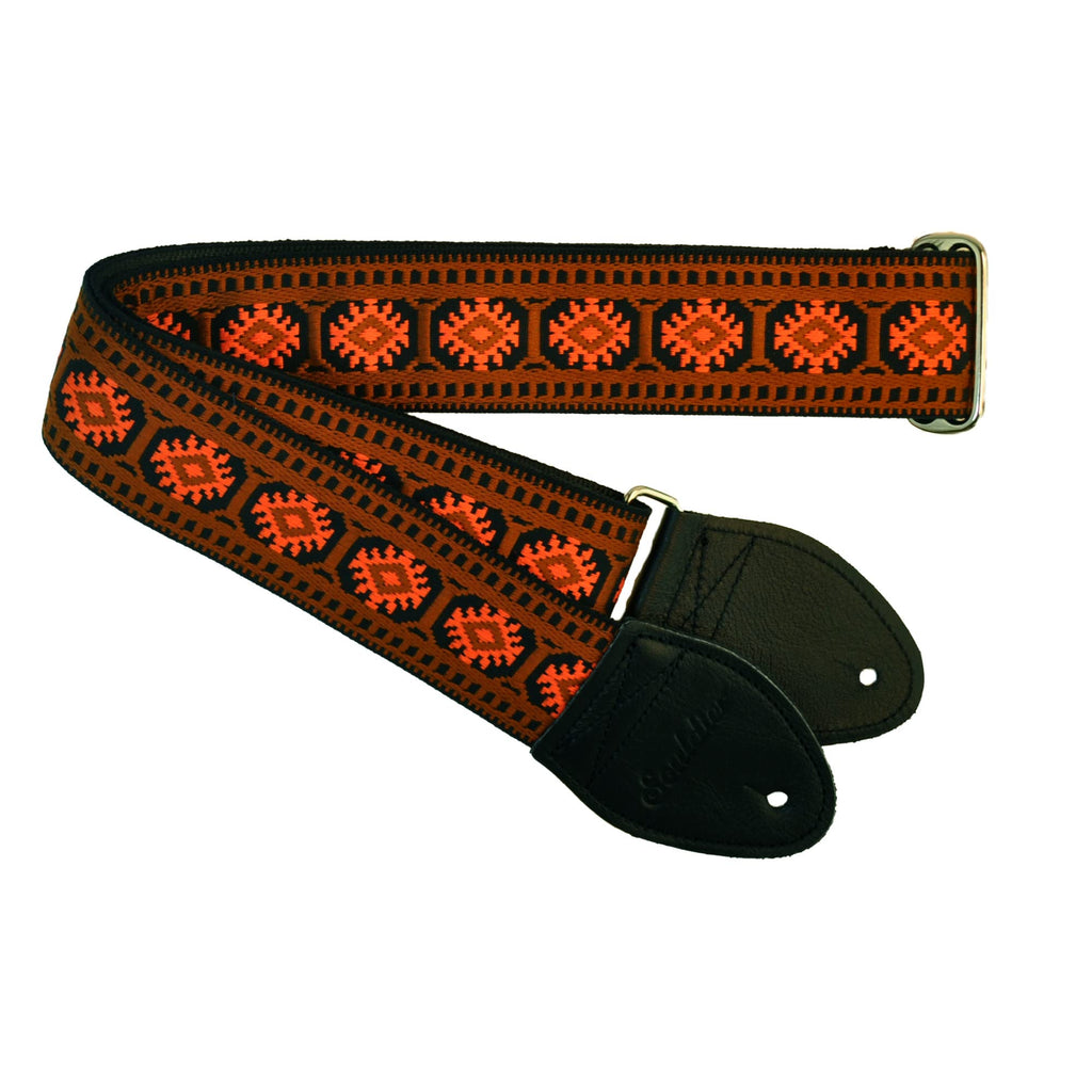 Handmade Fabric Bass Strap N358