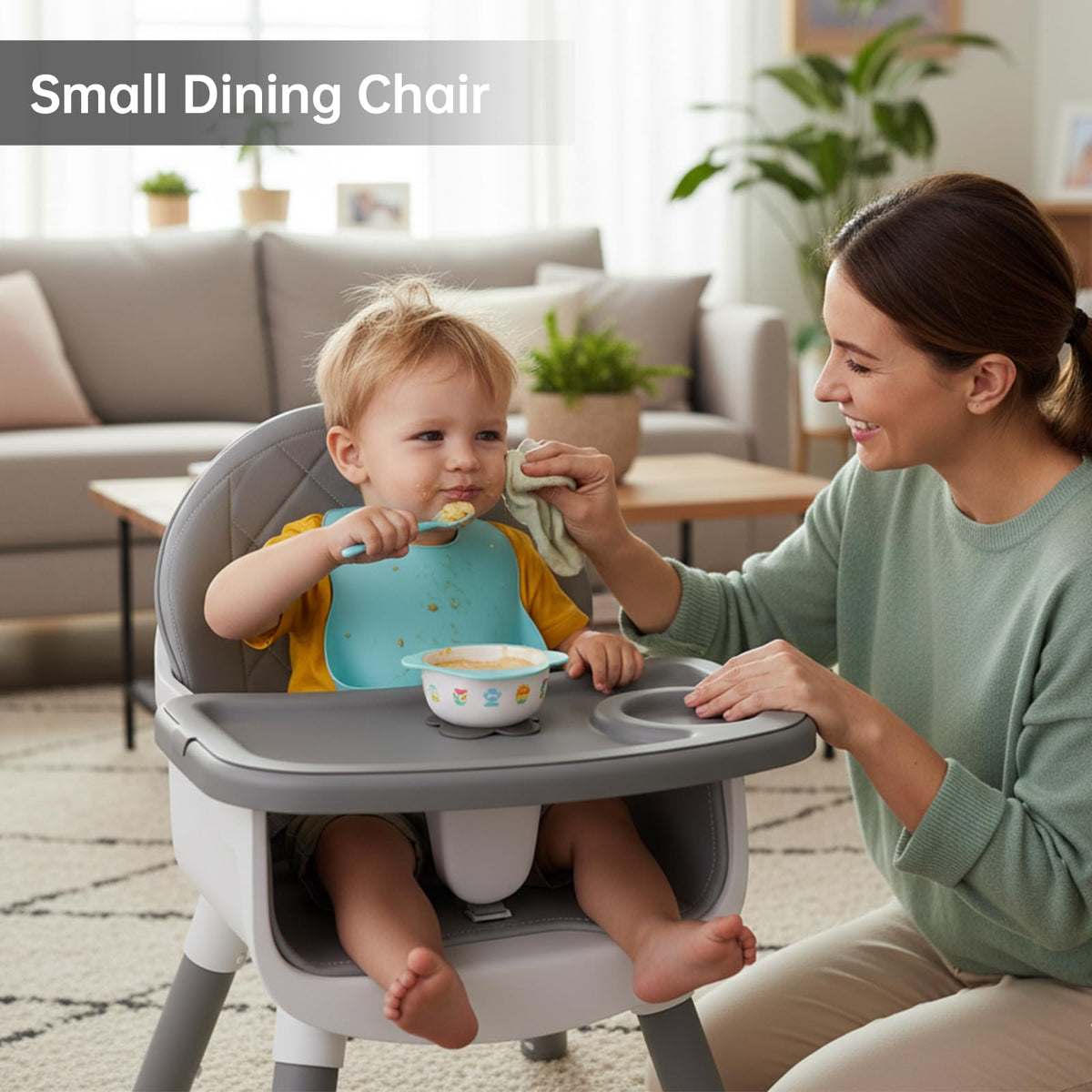 6-in-1 Convertible Baby Highchair D346