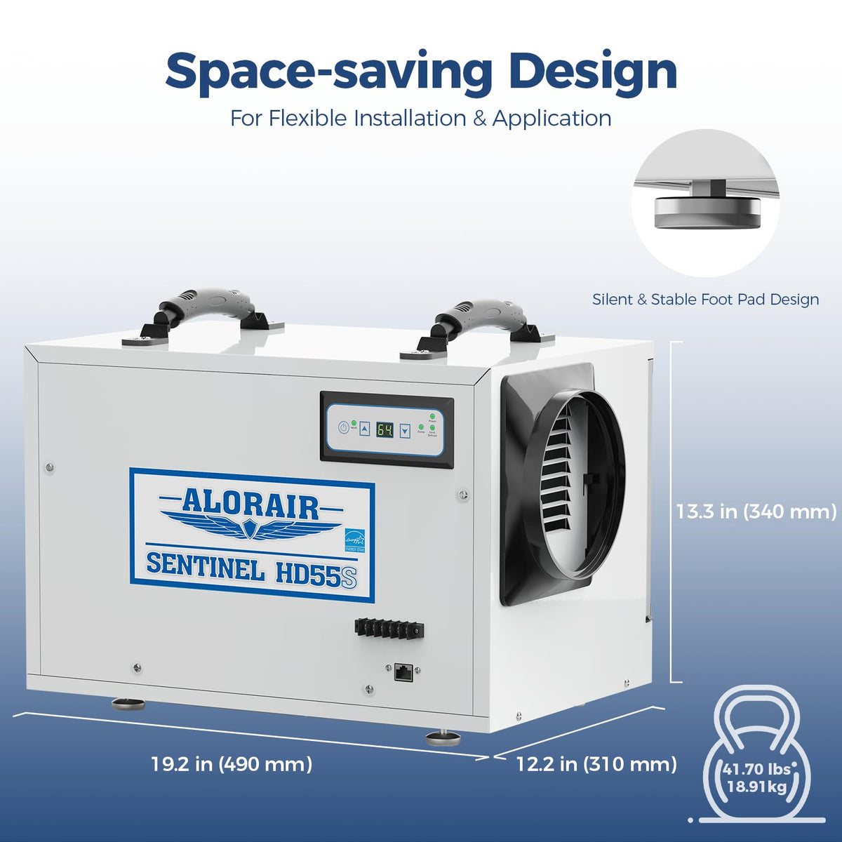 120 Pints Wi-Fi Dehumidifier P314