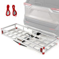 Aluminum Hitch Mount Cargo Carrier with 9" Side Rails, 500 lbs Capacity T485531