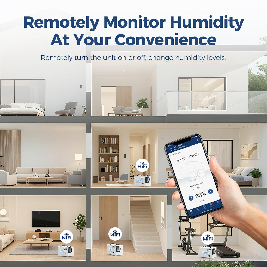 120 Pints Wi-Fi Dehumidifier P314