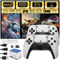 4K HDMI Retro Gaming Console with 64GB TF Card and 2.4G Wireless Controllers H49207
