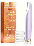 Sonic Facial Hair Remover with LED Light, 4 Replacement Blades D9486