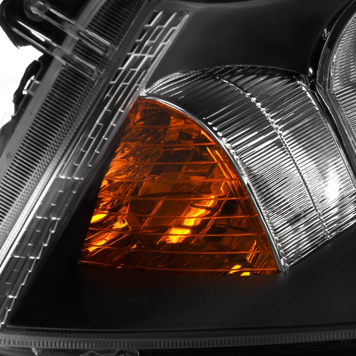 Black Headlights Assembly L214