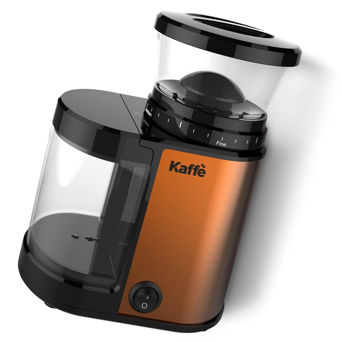 Electric Coffee Burr Grinder 5.5oz Copper Q300