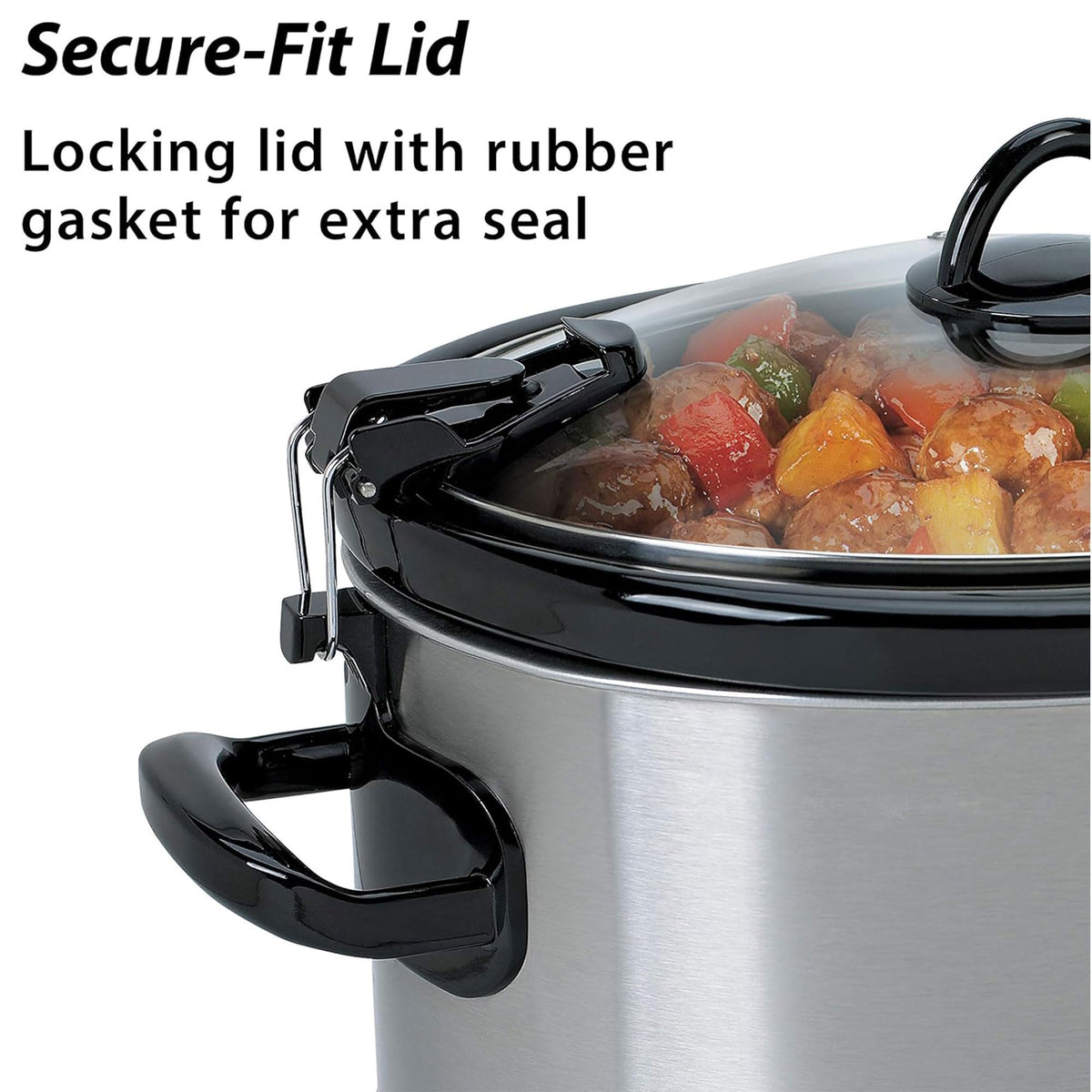 6-Quart Oval Portable Slow Cooker U170