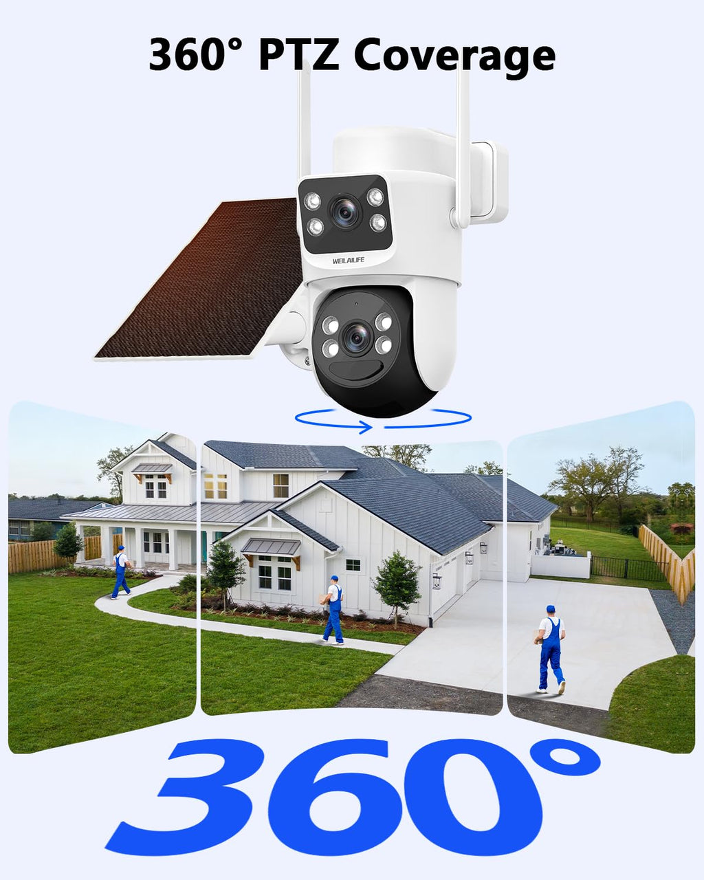 Wireless Security Camera System with 10" HD Monitor O73215