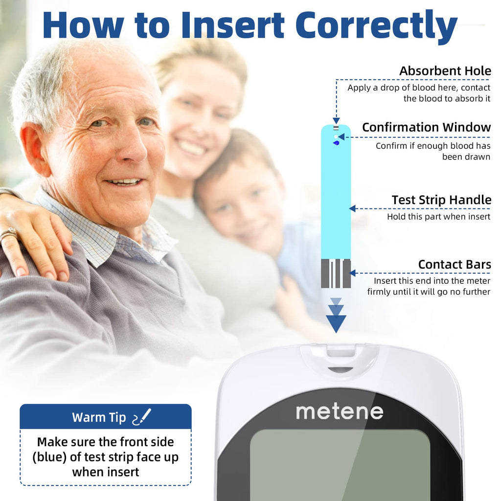 Blood Glucose Test Strips, 100 Count P291