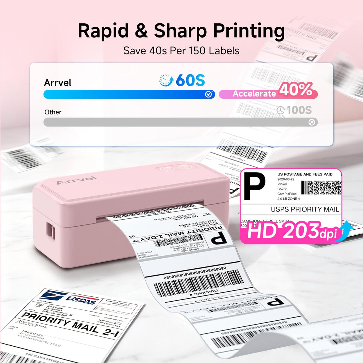 Bluetooth Thermal Label Printer F720473
