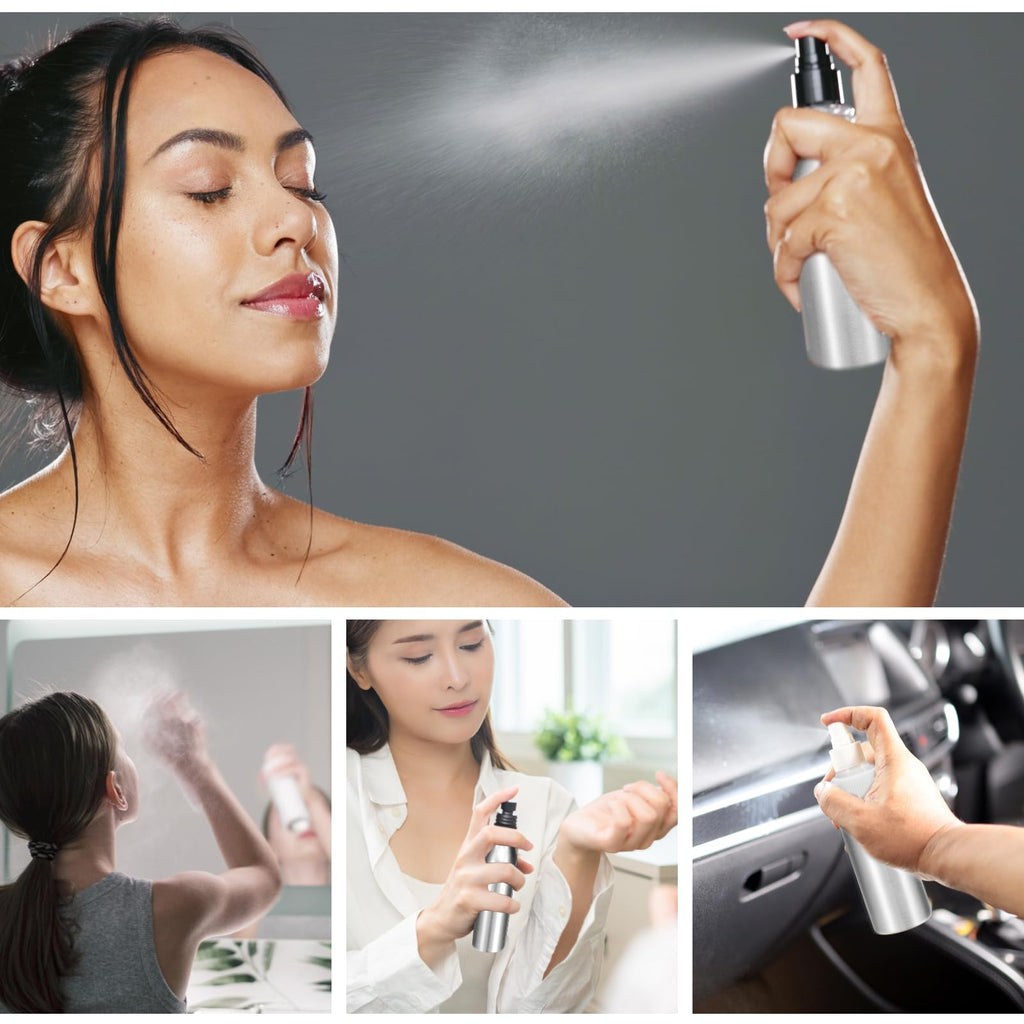80ml Aluminum Fine Mist Spray Bottles E51917