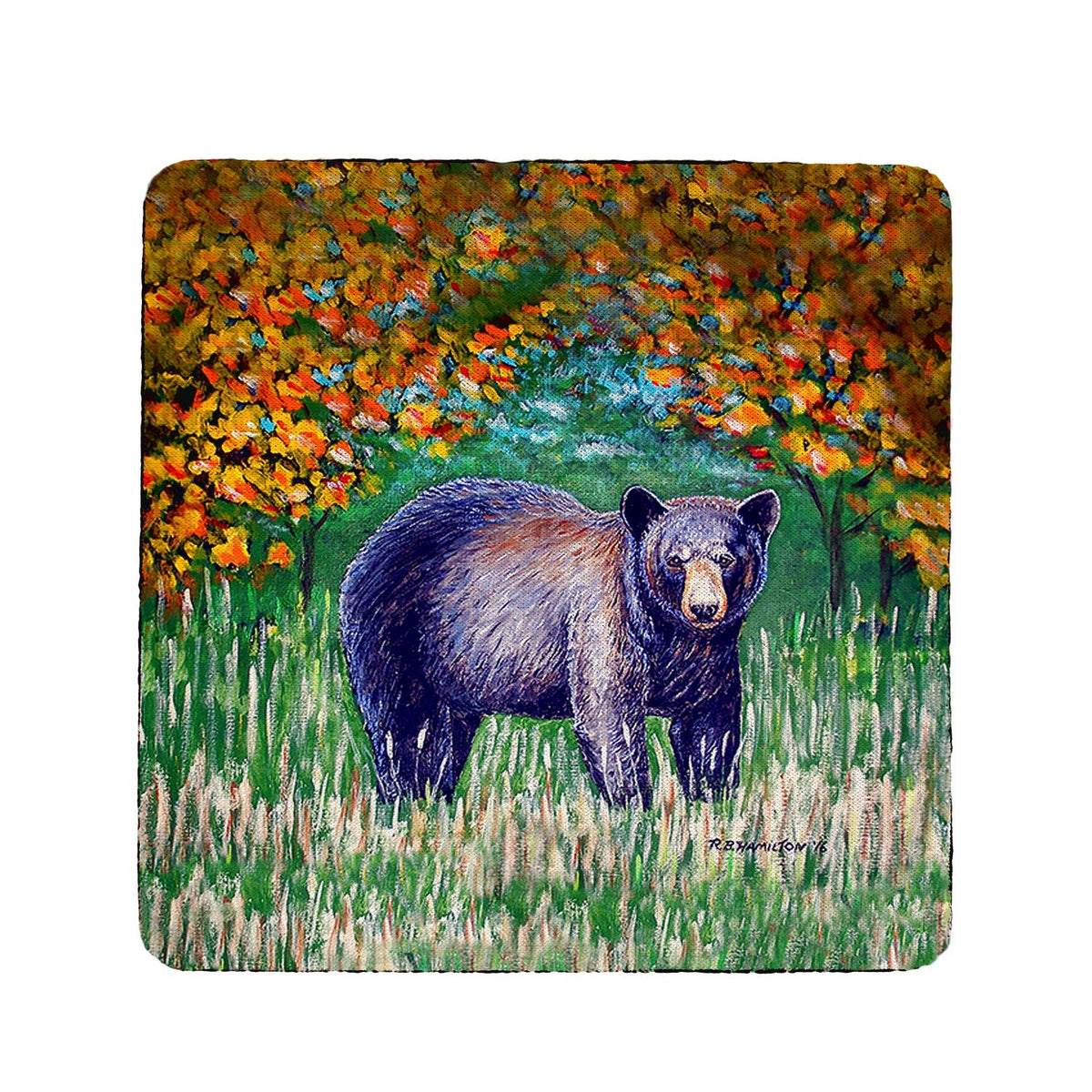 Black Bear Coaster Set of 4 Z24172