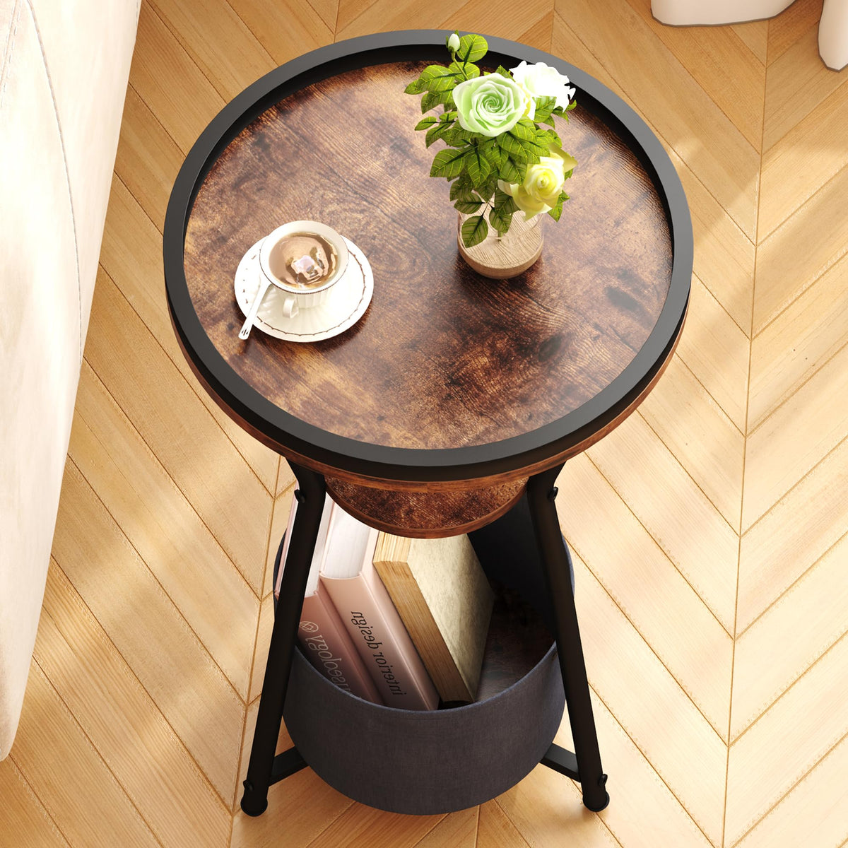 Round 3-Tier Side Table R585323