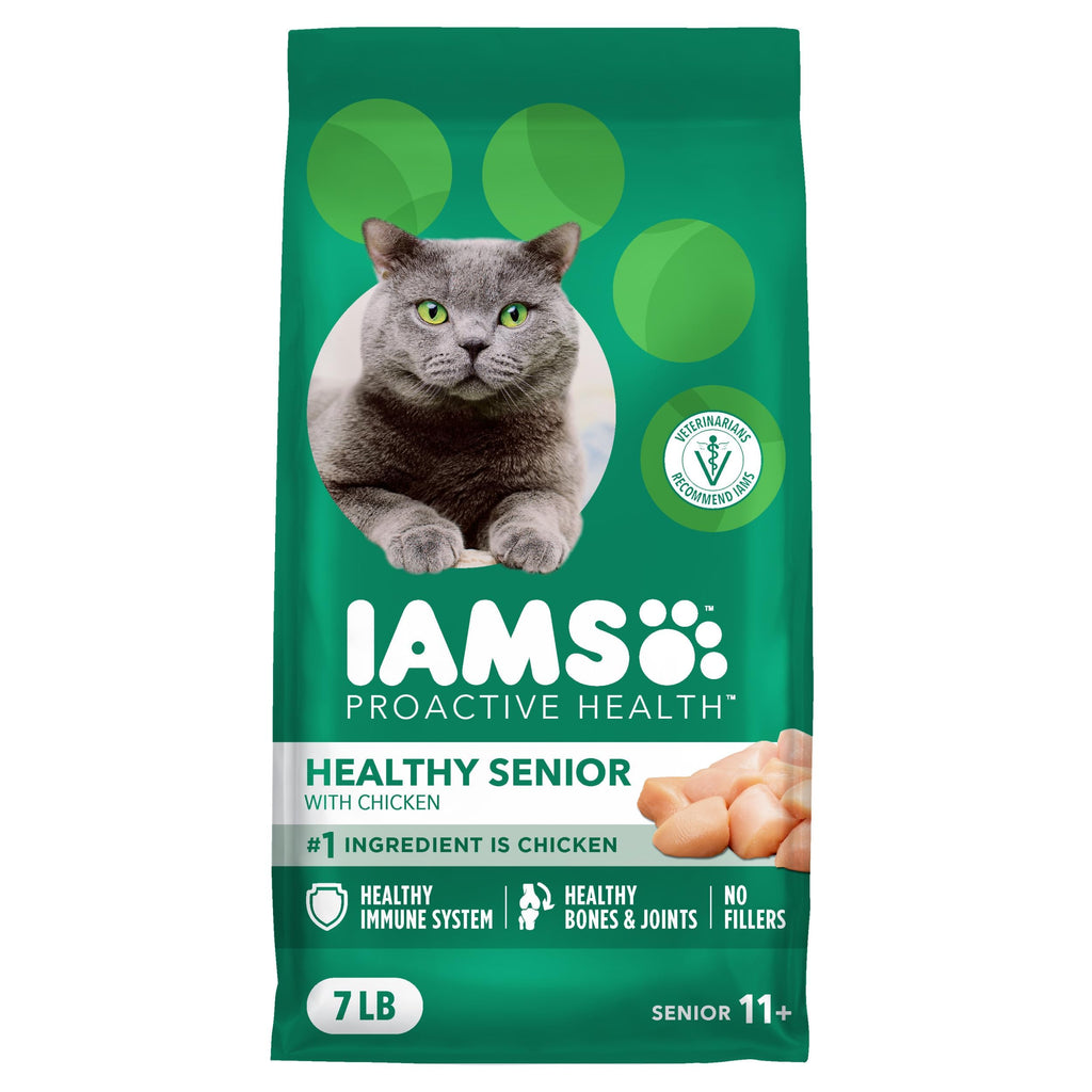 Senior Chicken Dry Cat Food 7 lb C14641