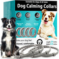 4 Packs Adjustable Dog Calming Collar Grey Y650102