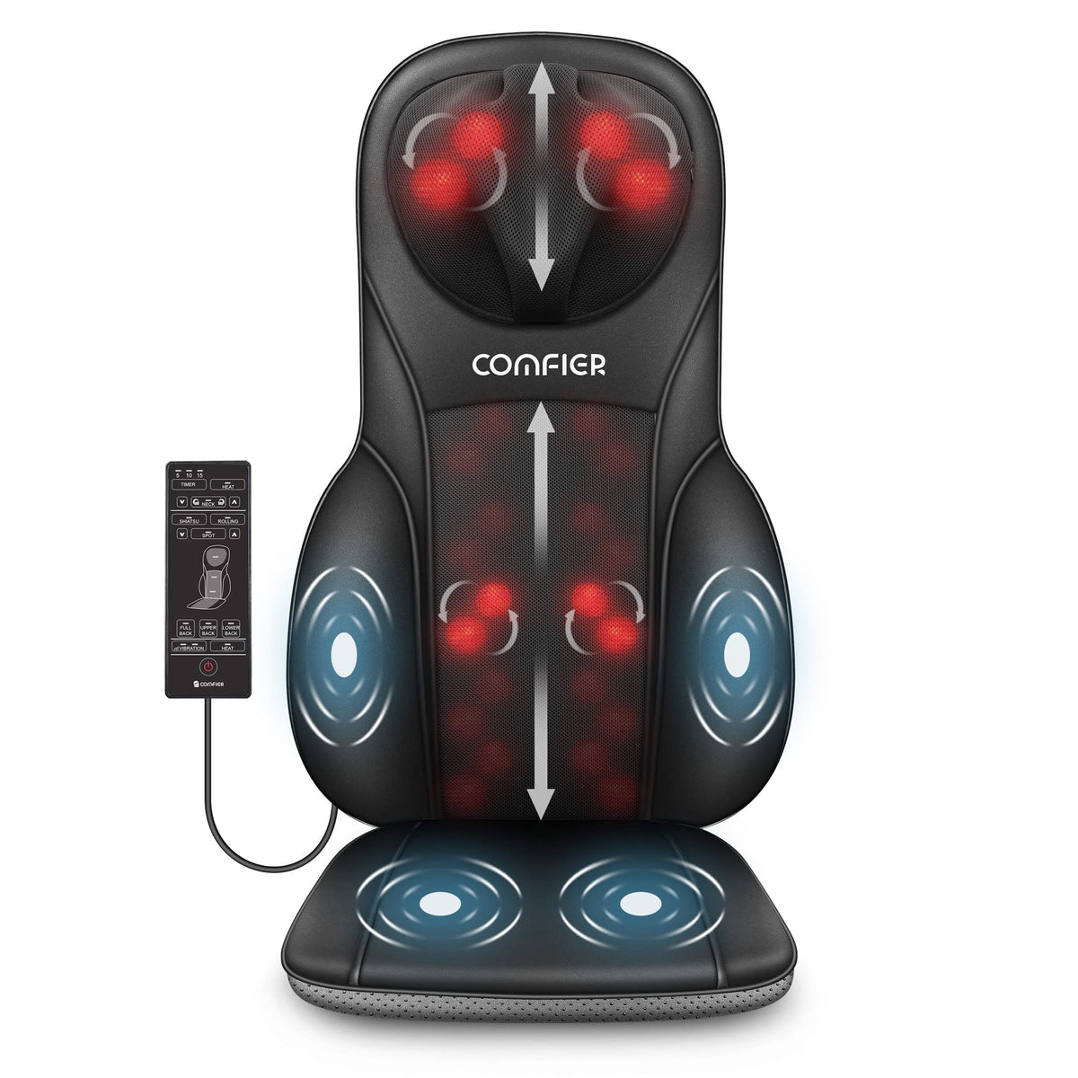 Shiatsu Back Massager with Heat H536