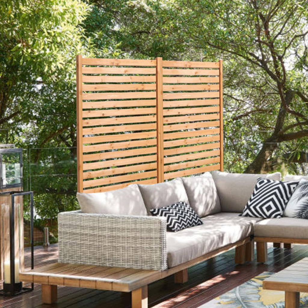 Wooden Privacy Screen 36" W x 73" H I3901