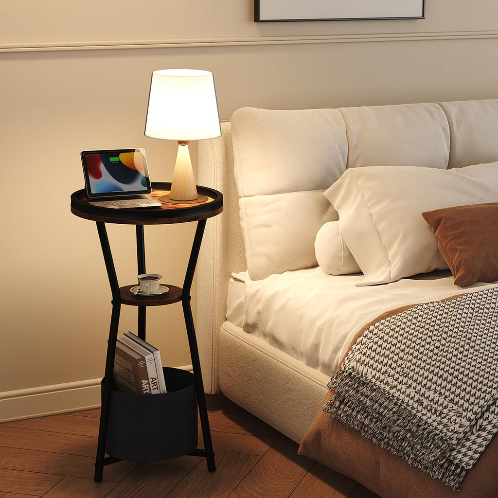Round 3-Tier Side Table R585323