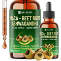 Maca Root Liquid Drops with Ashwagandha, Fenugreek, Beet Root and L-Arginine, 1 FL Oz F3205