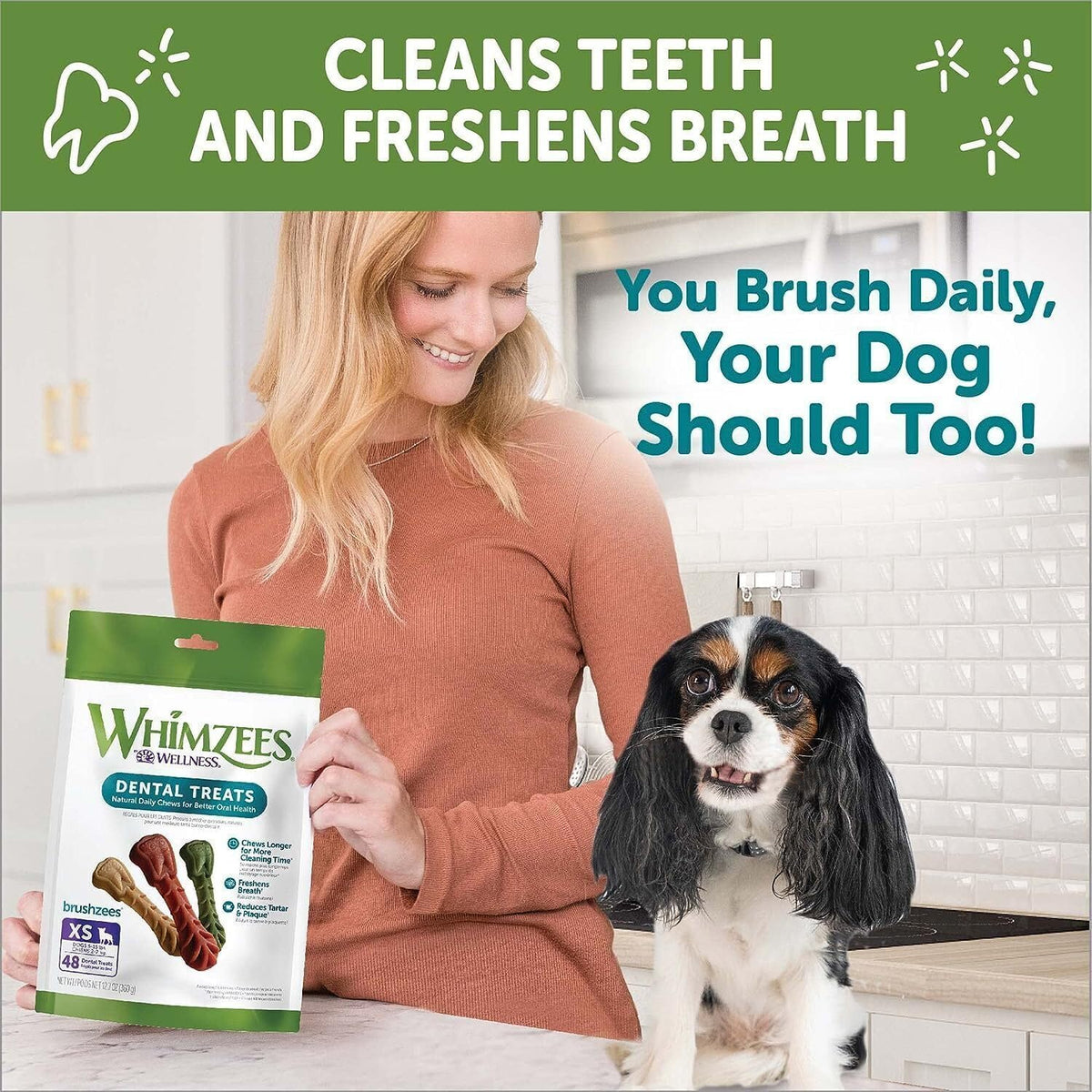 Natural Grain-Free Dental Dog Treats Variety Pack Z86692