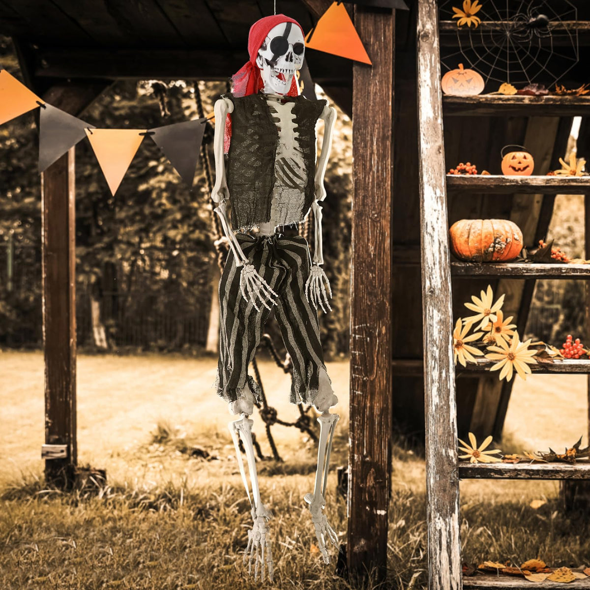 Life Size Posable Skeleton with Movable Joints O325