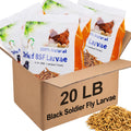 Black Soldier Fly Larvae Chicken Feed 20LB N127106