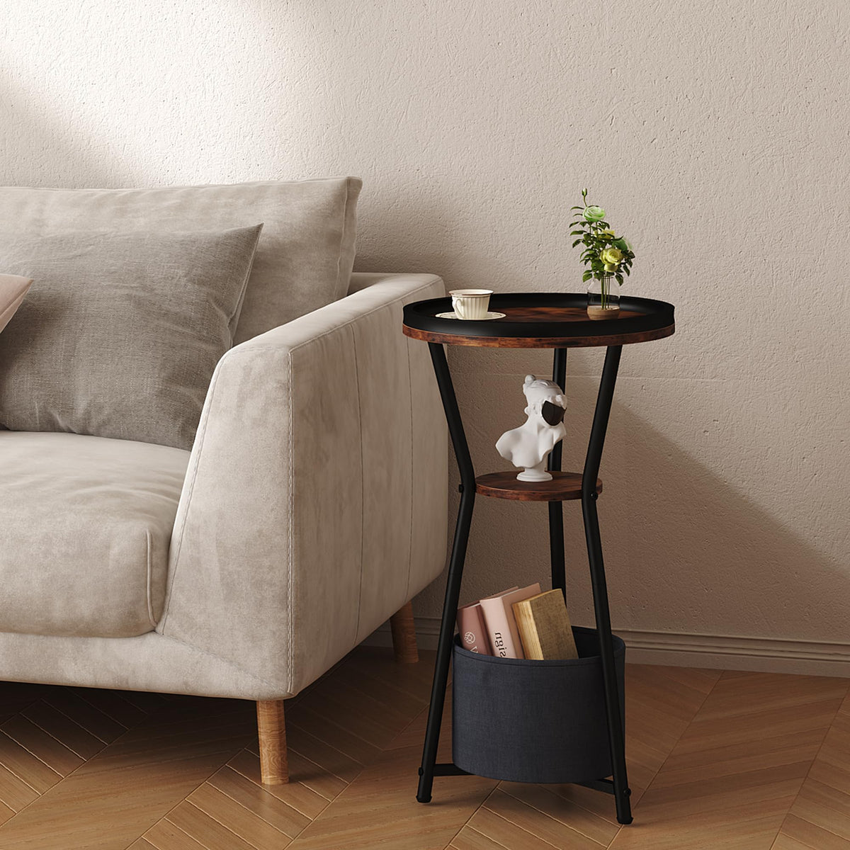 Round 3-Tier Side Table R585323
