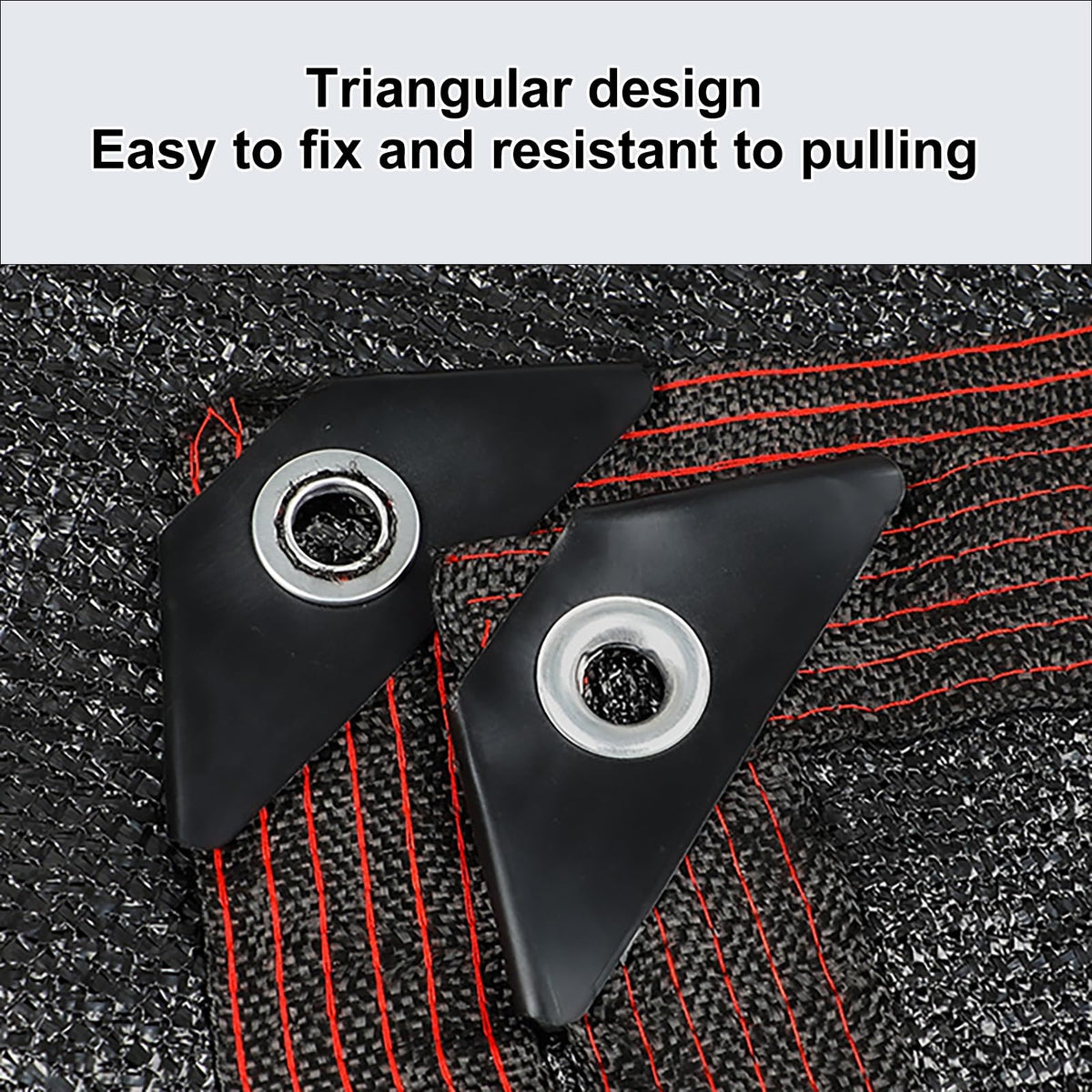 80-90% UV Protection Shade Cloth with Grommets 8x8m Y8062