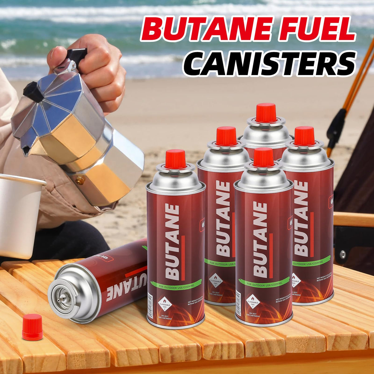 Butane Fuel Canisters J41551