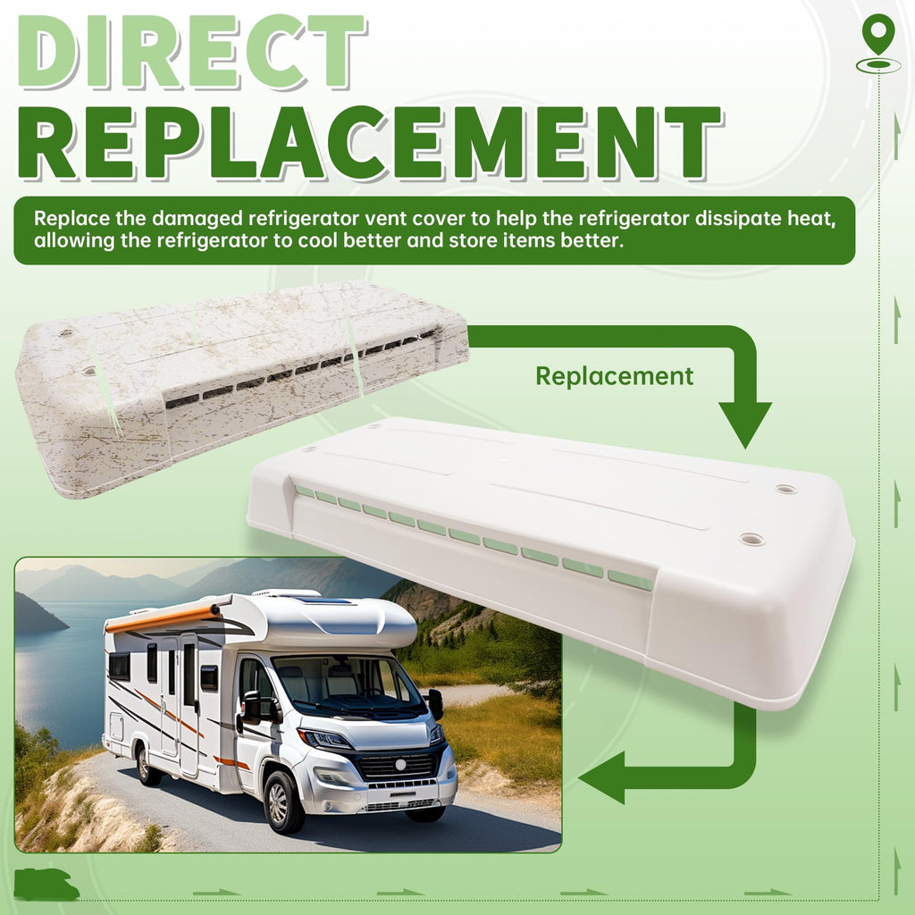 RV Refrigerator Vent Cover C959