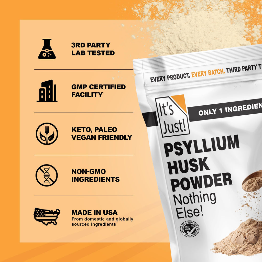 Psyllium Husk Powder Unflavored 24oz H104